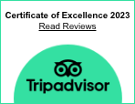 Certificate of Excellence 2023 - Tripadvisor